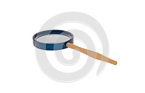 3D image of magnifying glass.