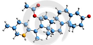 3D image of Muldamine skeletal formula