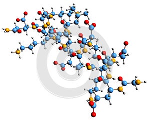 3D image of Parathyroid hormone skeletal formula