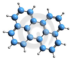 3D image of Perylene skeletal formula