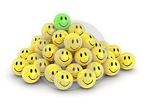 3d image of Smileys