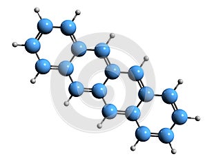 3D image of Tetracene skeletal formula