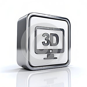 3D Interface Icon Render