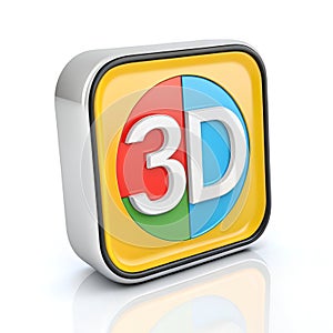 3D Interface Icon Render