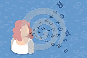 3D Isometric Flat Vector Illustration of Communication