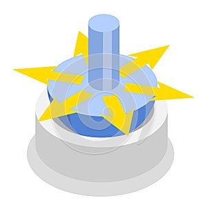 3D Isometric Flat Vector Illustration of Types Of Synovial Joints. Item 5