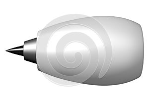 3D jet engine - side view