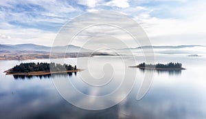 D Jindabyne lake two islands