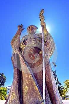 D Jose Alves Correia Da Silva Statue Lady of Rosary Fatima Portugal photo
