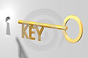 3D key/ solution concept