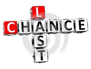 3D Last Chance Crossword