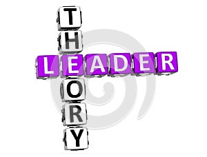 3D Leader Theory Crossword