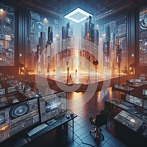 33 45. 3D Lighting and Rendering_ Setting up, adjustin