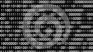 3D LOOP 0 AND 1 MOVING BG ANIMATION FOR CYBERSECURITY.