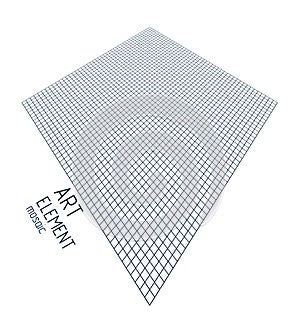 3d low poly mesh surface vector abstract background in a shape o