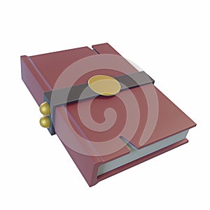 3D Magic Book Illustration