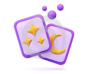 3d magic icon.