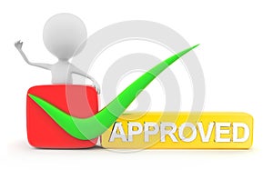 3d man approved concept