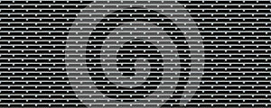 3d material simple metal grid texture with black hole