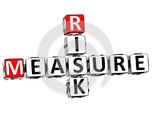 3D Measure Risk Crossword