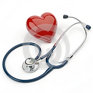 3D Medical Icon on White Background photo