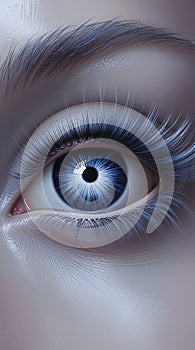 A mesmerizingly unique eye