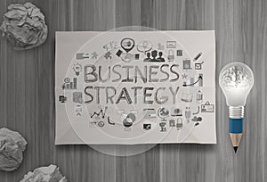 3d metal human brain inside pencil light bulb