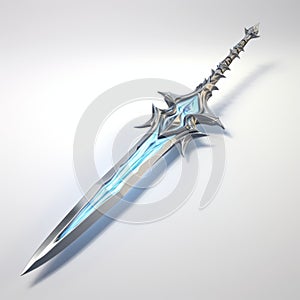Yuanlu Swordshader Sword - Aggressive Digital Illustration With Volumetric Lighting photo