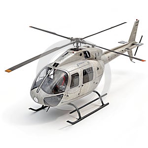 3D model of a helicopter