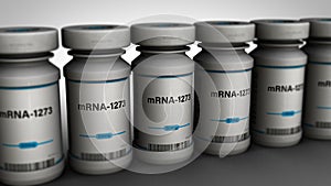 mRNA - 1273 Vaccine line production