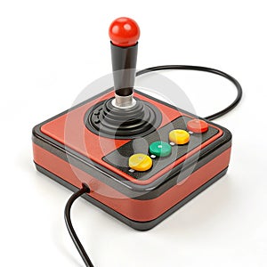 3D retro joystick