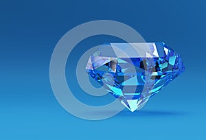 3d Model Shiny Diamond illustration 3d image Design