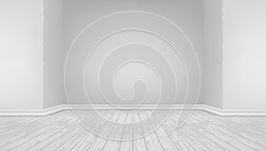 3D Modern Bright Interior Background