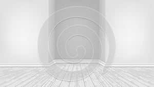 3D Modern Bright Interior Background