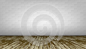 3D Modern Bright Interior Background