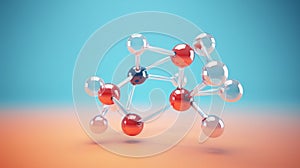 3D Molecular Structure and Atomic Network