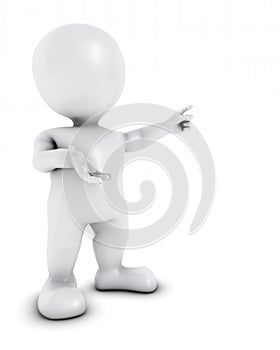 3D Morph Man Presenting