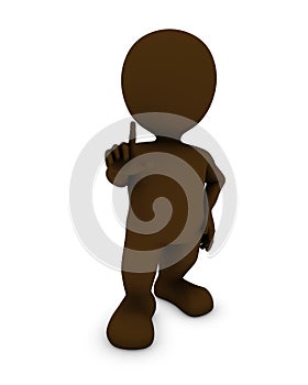 3D Morph Man Presenting