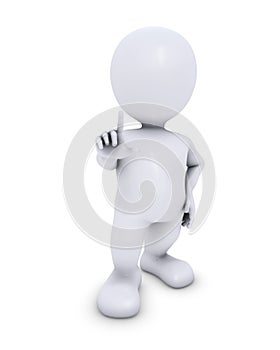 3D Morph Man Presenting