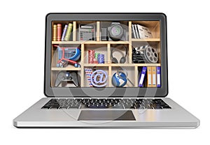 3D New technologies. Multimedia concept