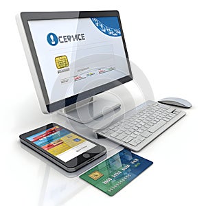 3D online payment process