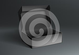 3D Open Blank Packaging Box For Software