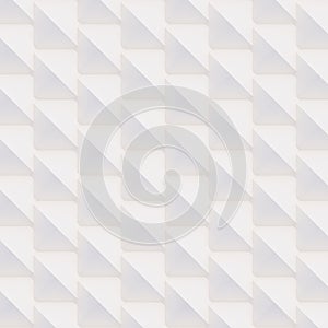 3D pattern of white and beige geometric shape