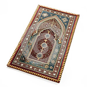 3D Prayer Rug Design white background