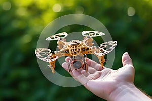 4d printed drone parts with self-repair feature photo