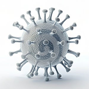 3D printed model of virus particle photo