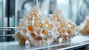 3D Printer Creating Complex Structure