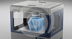 3D Printer Creating Object, Modern Technology