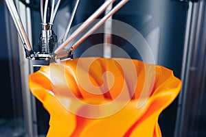 3d printer head in action