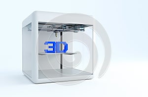 3D Printer Illustration